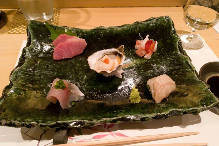 Sashimi Plate at Kabuto